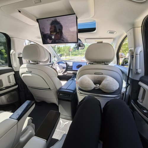 Luxury 7-seat MPV interior