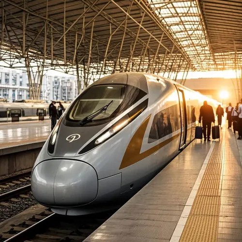 High-speed train to Huanglong