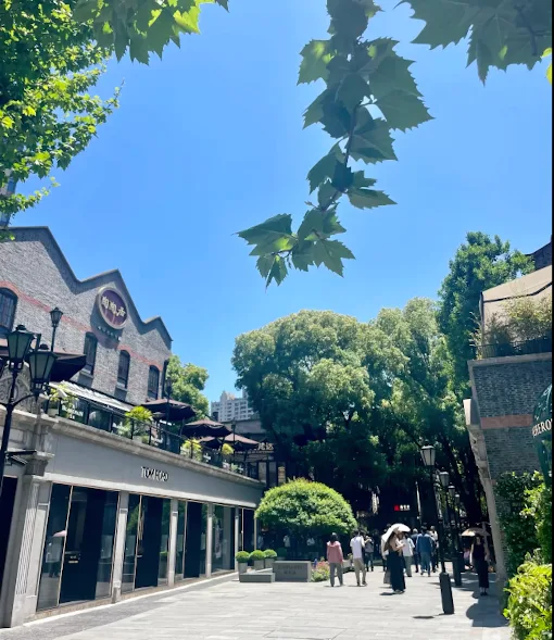 Xintiandi cafe quarter