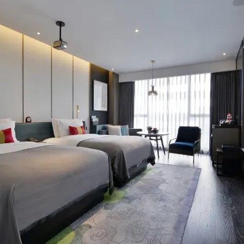 Mehood Elegant Hotel Xi'an room with seating area